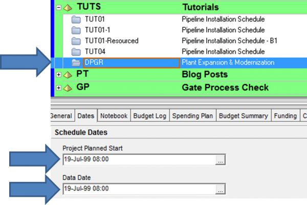 This ensures that when we later change the status of all activities to “Not Started,” their Remaining Duration will match the Original Duration.