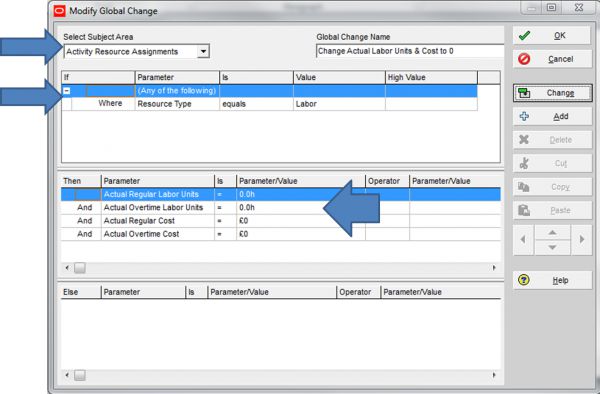 Reset Actual Labor Units and Costs
