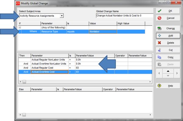 Reset Actual Nonlabor Units and Costs
