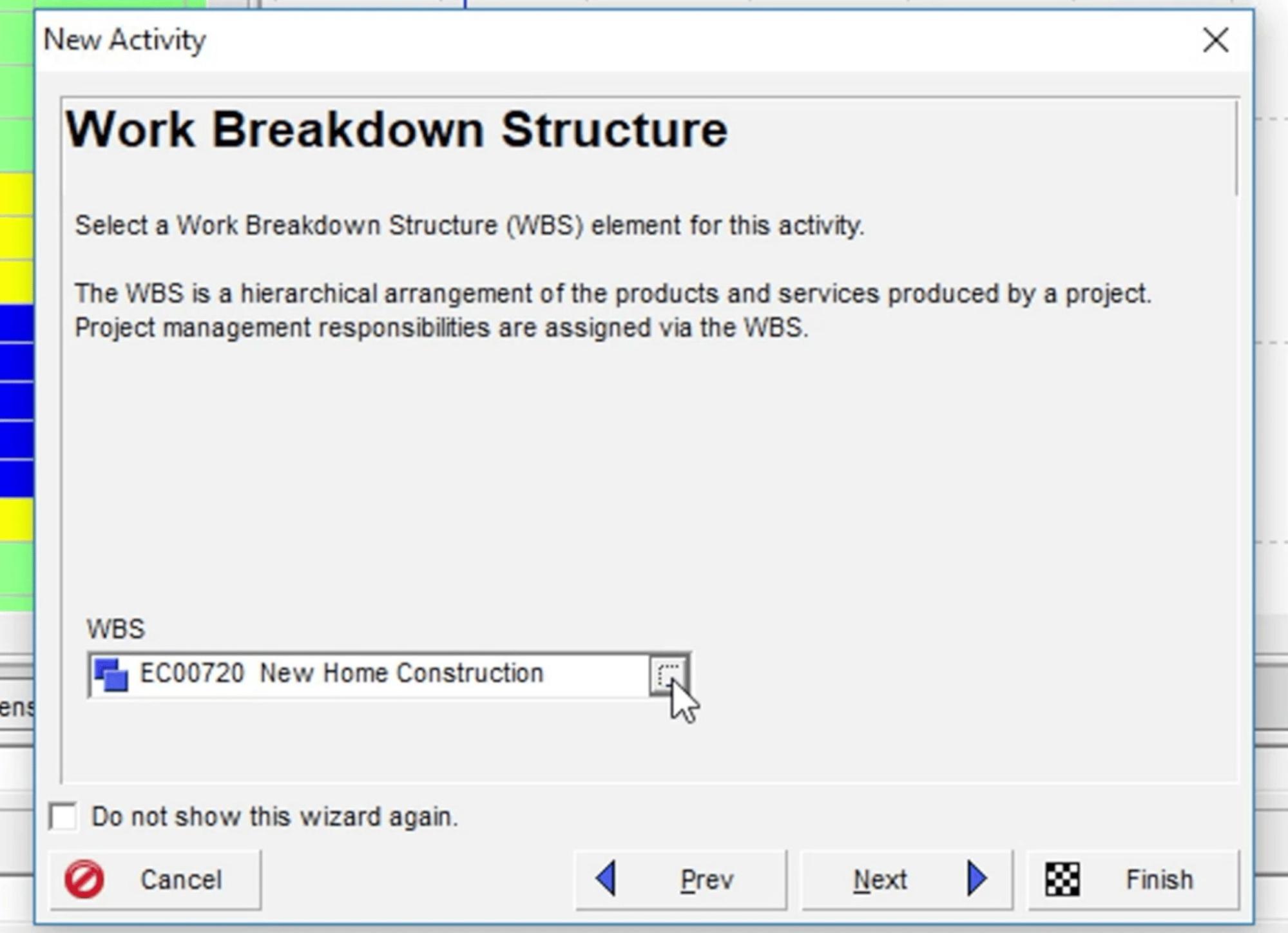 How to Add an Activity in Primavera P6