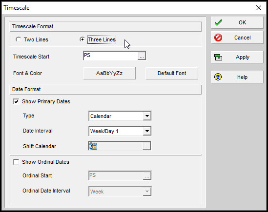 Click Apply to preview the changes
Click OK to confirm and exit the dialog