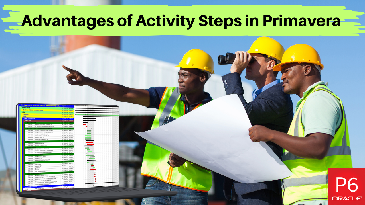 What are The Advantages of Activity Steps in Primavera P6