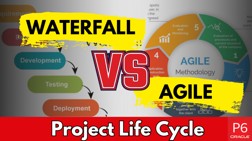difference between waterfall vs agile in the project life cycle